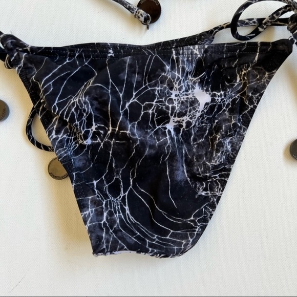Zimmermann Halter High Neck Marble Bikini black RARE - Picture 7 of 10